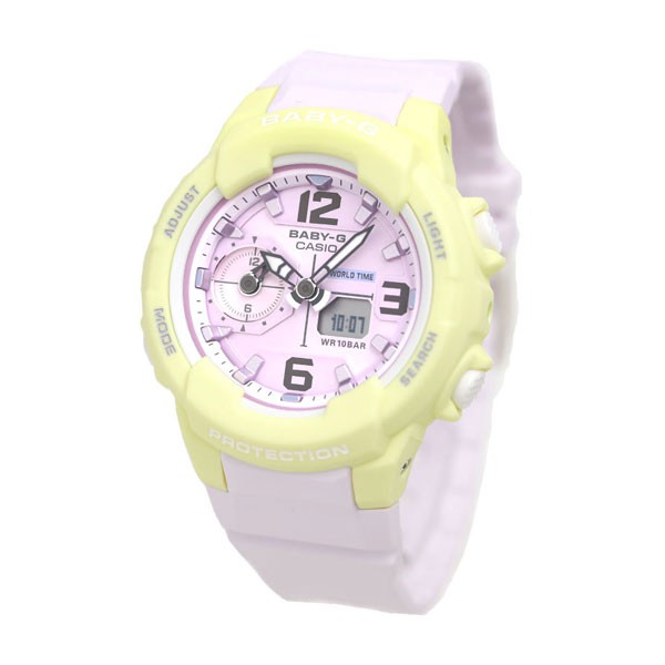 Đồng hồ nữ dây nhựa Casio Baby-G chính hãng Anh Khuê BGA-230PC-9BDR