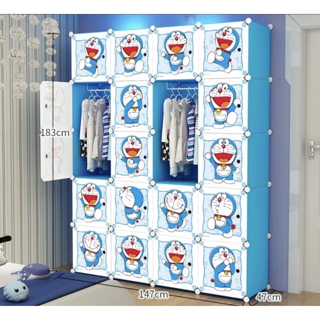 {MẪU HOT} TỦ NHỰA LẮP GHÉP 20 Ô PHIÊN BẢN CAO CẤP ĐỰNG QUẦN ÁO, ĐỒ CÁ NHÂN...