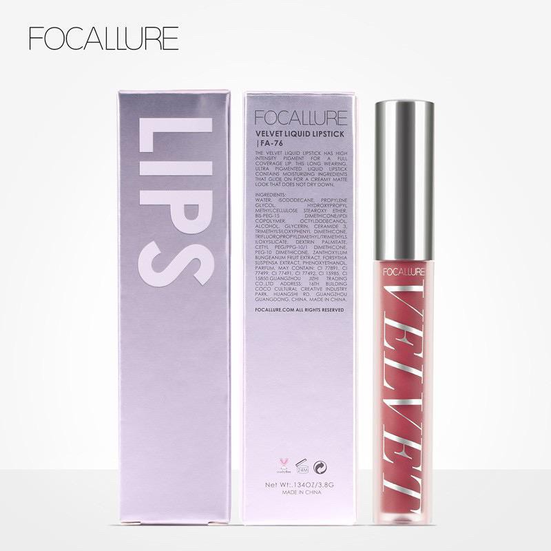 (hàng Mới Về) Son Kem Lì Focallure Nhiều Màu Sắc Lựa Chọn | BigBuy360 - bigbuy360.vn