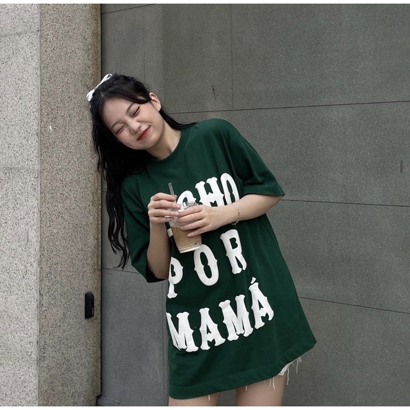 Áo thun Mama chất cotton khô 3158 hàng QC