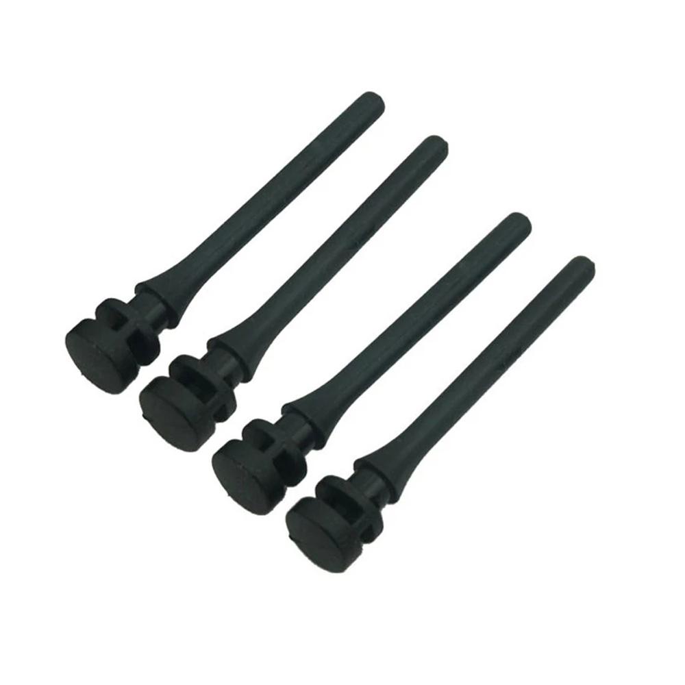 HARRIETT Ốc Vít Silicon Cao Su Đen 41mm Chống Rung Lắc Ồn Cho Vỏ Máy Tính