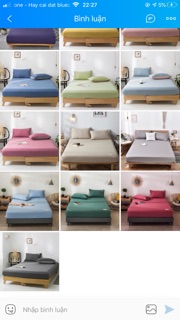 SET GA GỐI COTTON TC