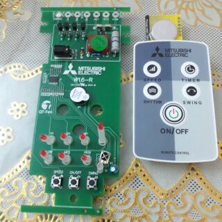 Combo mạch quạt treo mitsubishi và khiển