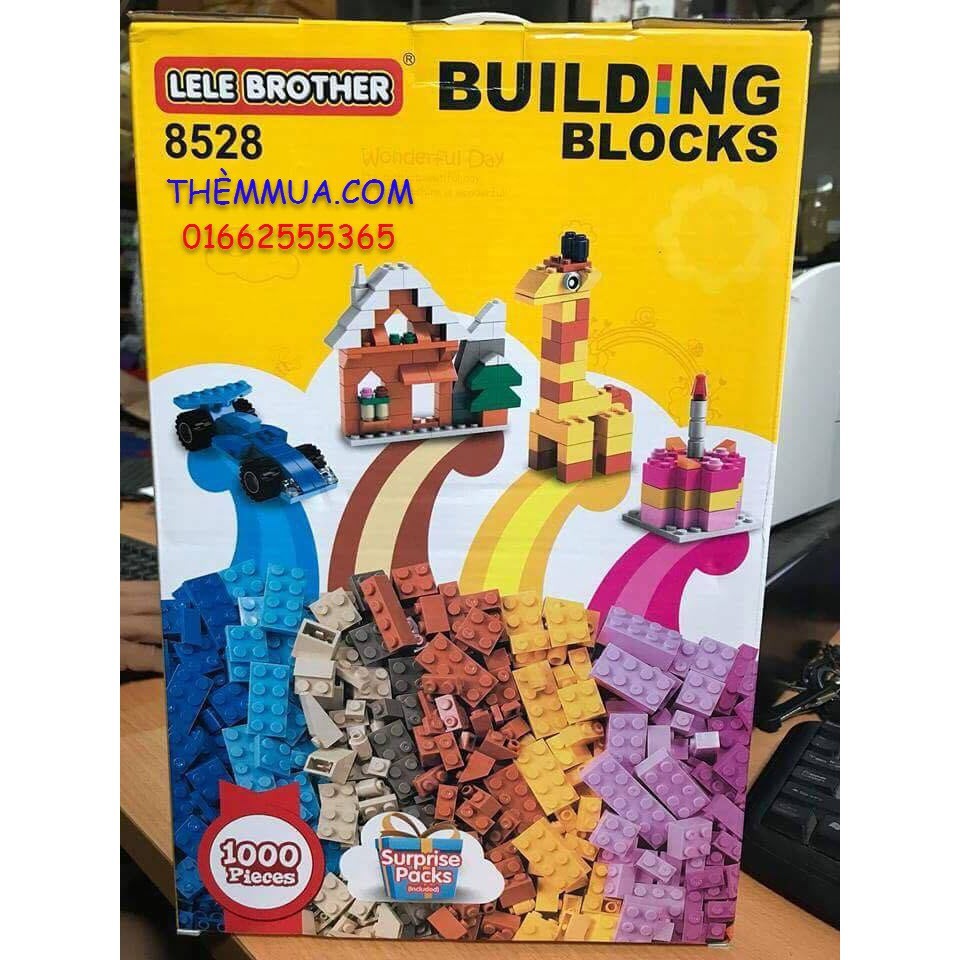 LEGO 1000 MẢNH LELE BROTHER MẪU MỚI (shop phamvietkhoa.khoi)