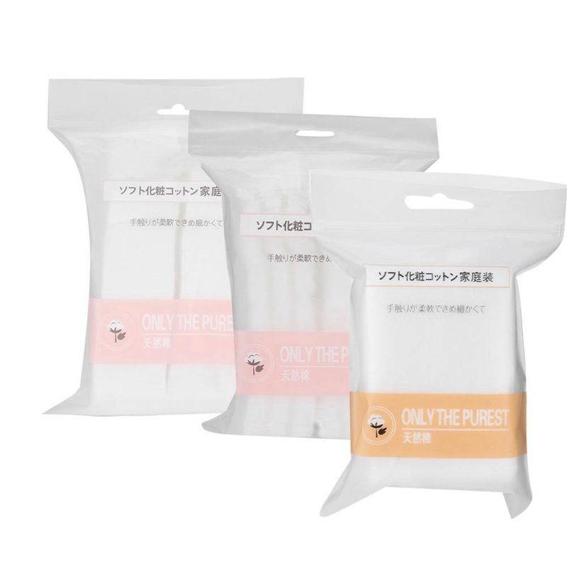 Túi bông tẩy trang 90/150/1000 miếng bằng cotton mềm mịn chăm sóc da