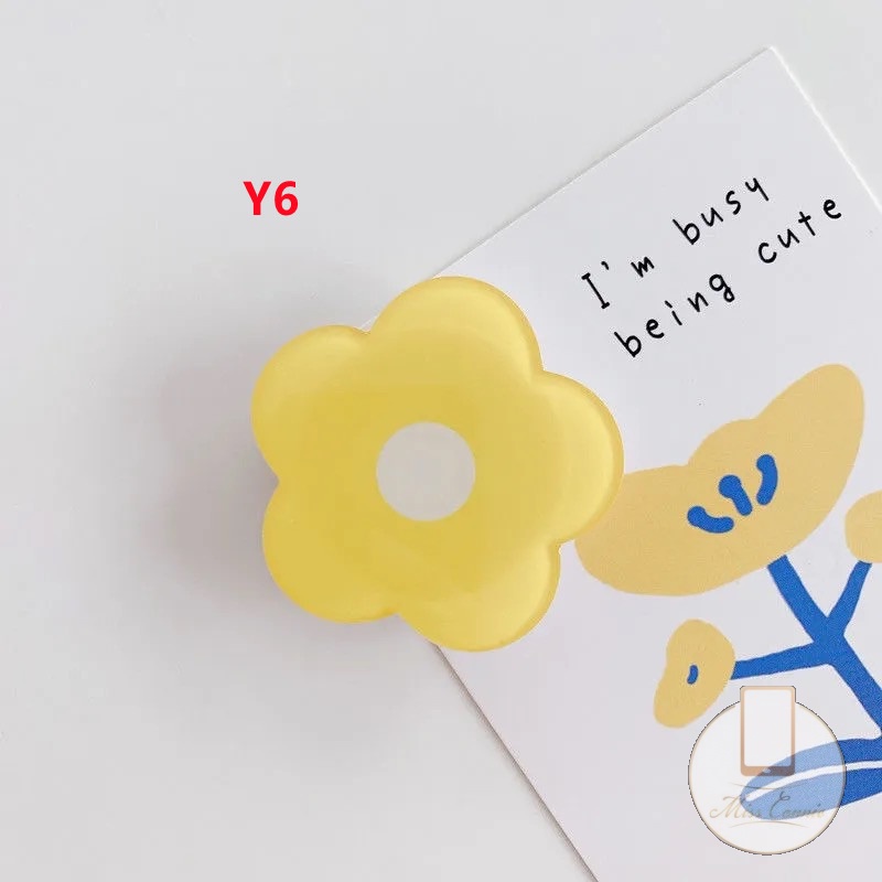 Giá Đỡ Điện Thoại Dạng Nhẫn Hình Bông Hoa Sang Trọng