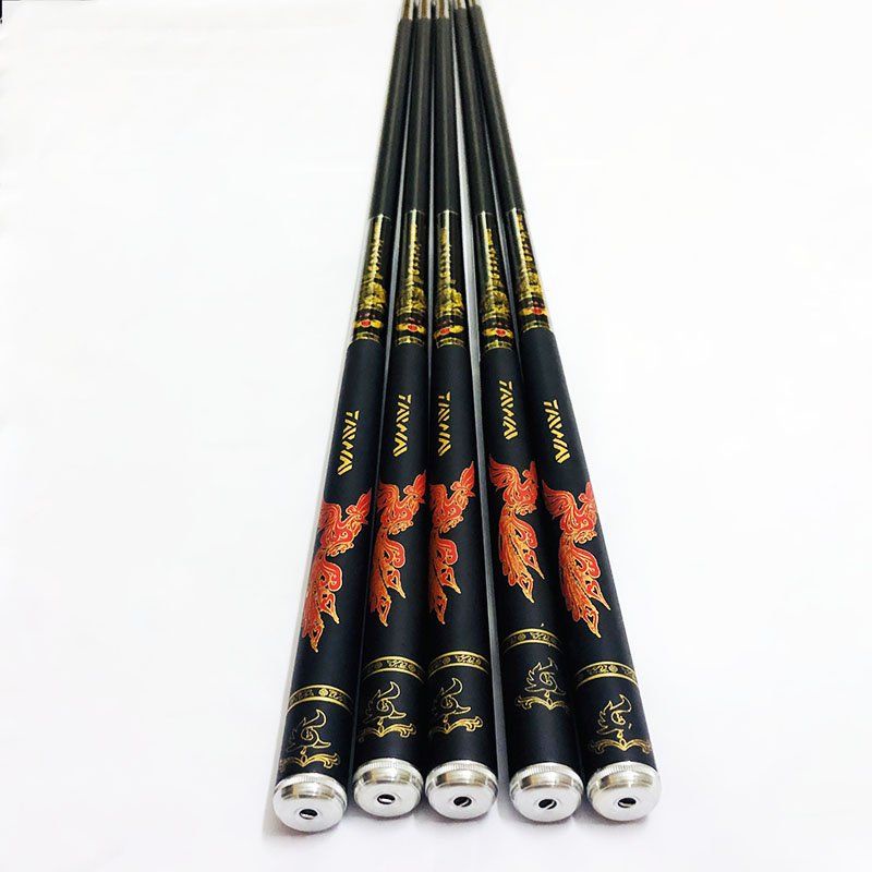 Câu câu tay Phượng Cửu 6H chất liệu carbon cao cấp, thích hợp câu cá lợi nhỏ, vừa và to. cần chịu tải tốt, màu sắc đẹp