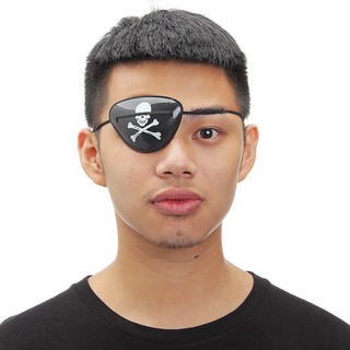 Mặt nạ che 1 mắt in hình đầu lâu và xương kiểu cướp biển độc đáo hóa trang halloween  Hmã BW