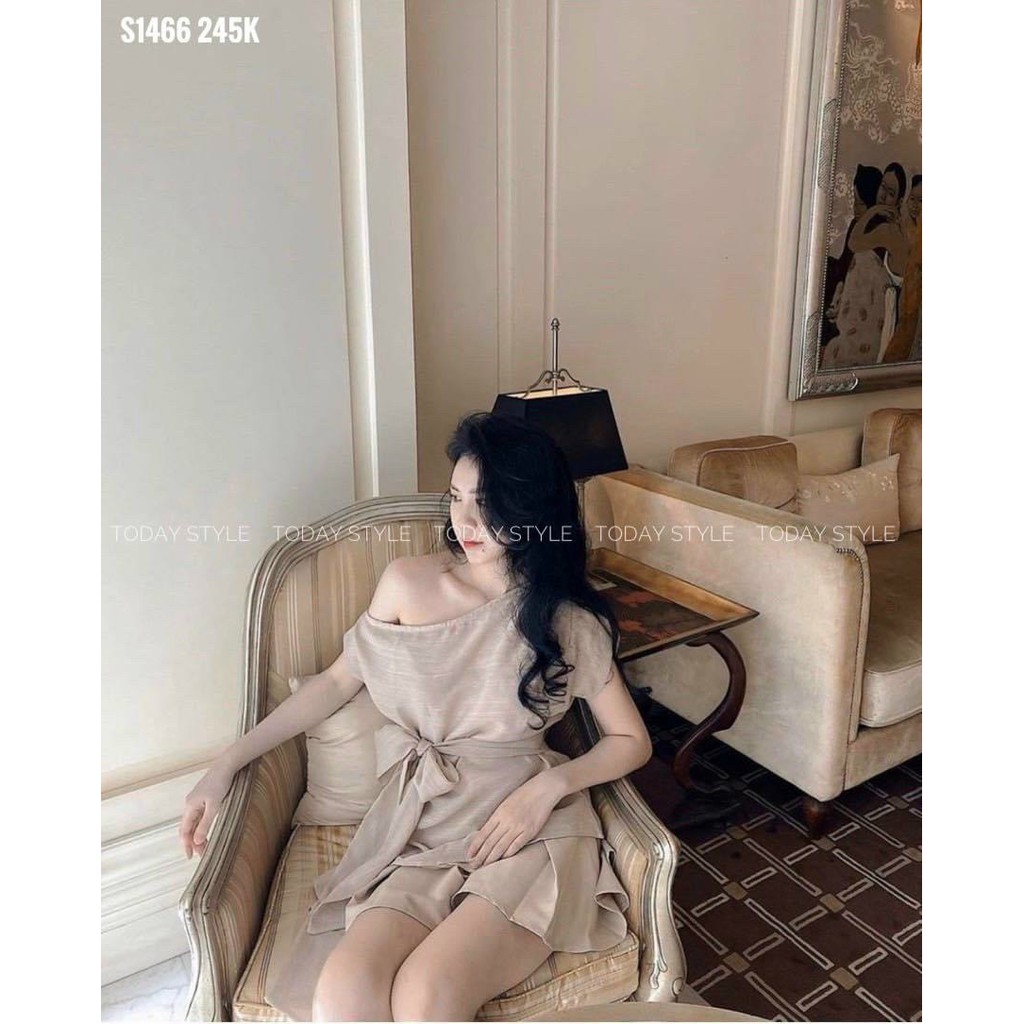 Set tơ lệch vai hàng siêu đẹp siêu xinh