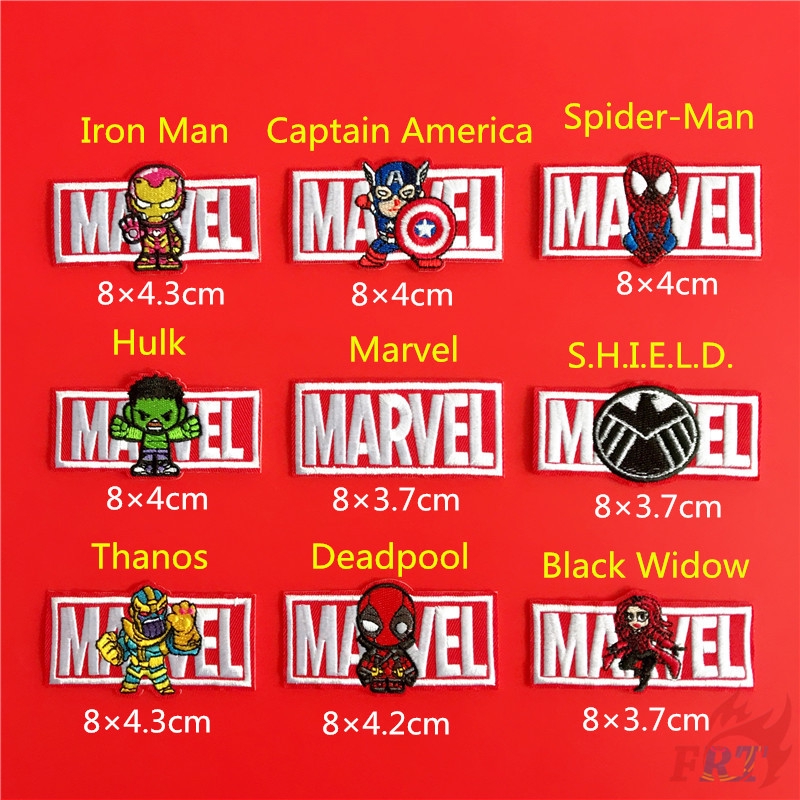 Sale 73% 1 Huy Hiệu Ủi Áo Hình Siêu Anh Hùng 14, Deadpool Giá gốc 24000đ - 17H64