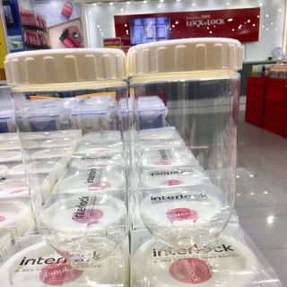 Bộ hộp nhựa đựng gia vị, đồ khô interlock lock&lock INL203S2