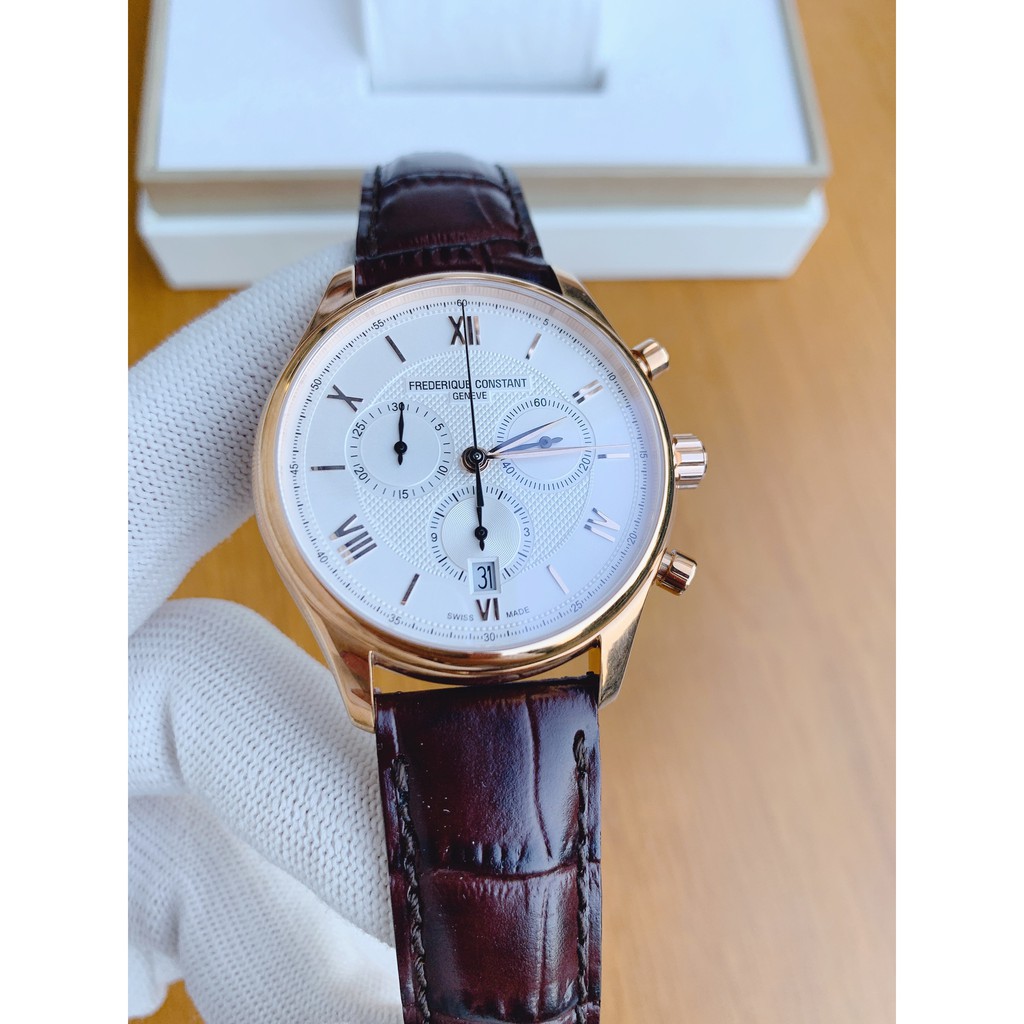 Đồng hồ nam chính hãng Frederique Constant FC-292MV5B4 - Máy Quartz pin - Kính Sapphire