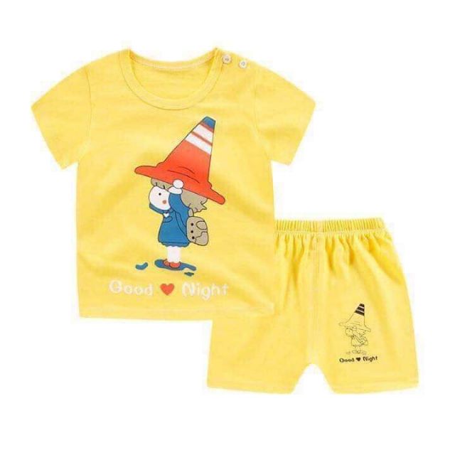 Bộ cotton quảng châu cho bé.