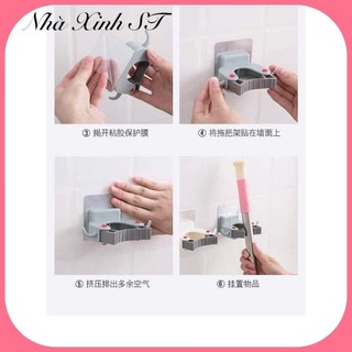Dàn móc treo chổi lau nhà đa chức năng-gía ưu đãi