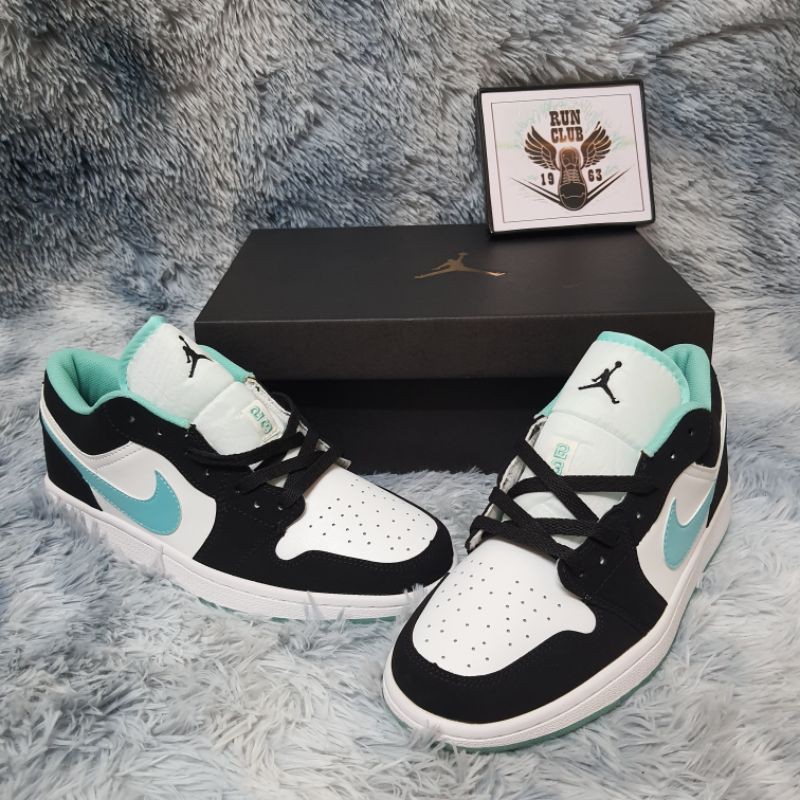 [Ảnh thật] giầy thể thao Air Jordan 1 low xanh đen thời trang nam nữ | BigBuy360 - bigbuy360.vn