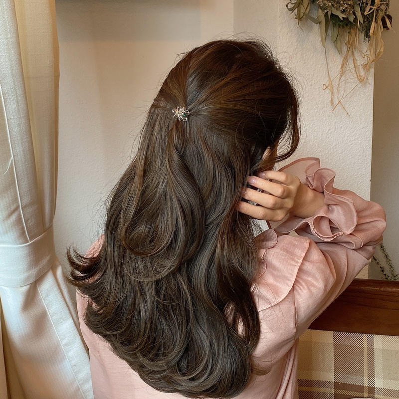 Kẹp tóc mái thiết kế dễ thương phong cách Hàn Quốc dành cho nữ