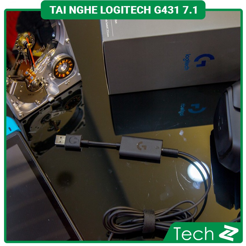 Tai nghe Logitech G431 7.1 Surround Sound Gaming Headset