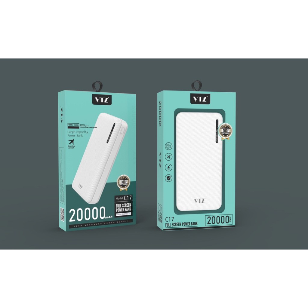 Sạc dự phòng VTZ C17 20.000mAh