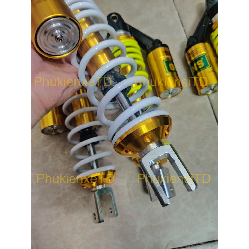 Phuộc sau OHLINS bình dầu lắp AIRBLADE NOUVO4 PCX IMPULSE SHARK FELIZ ...