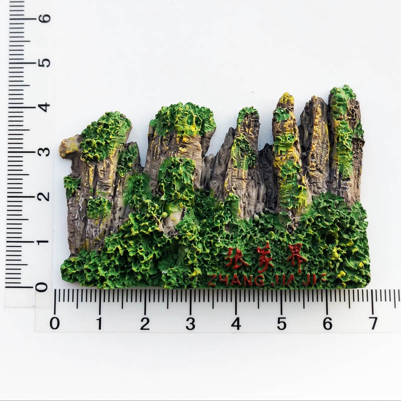 Nam Châm Hít Tủ Lạnh Họa Tiết 3D Phong Cách Trung Quốc Sáng Tạo