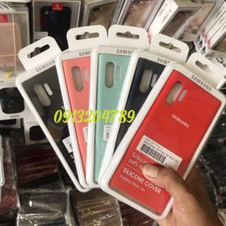 Ốp lưng samsung galaxy note 10 pro / note 10 plus / note 10+ chính hãng silicon cover chống bám bẩn