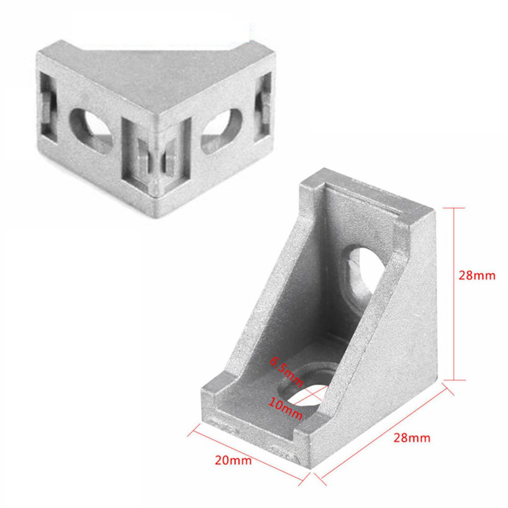 Giá Đỡ Nhôm Gắn Góc Bàn Cnc 10 / 20 / 50 2028