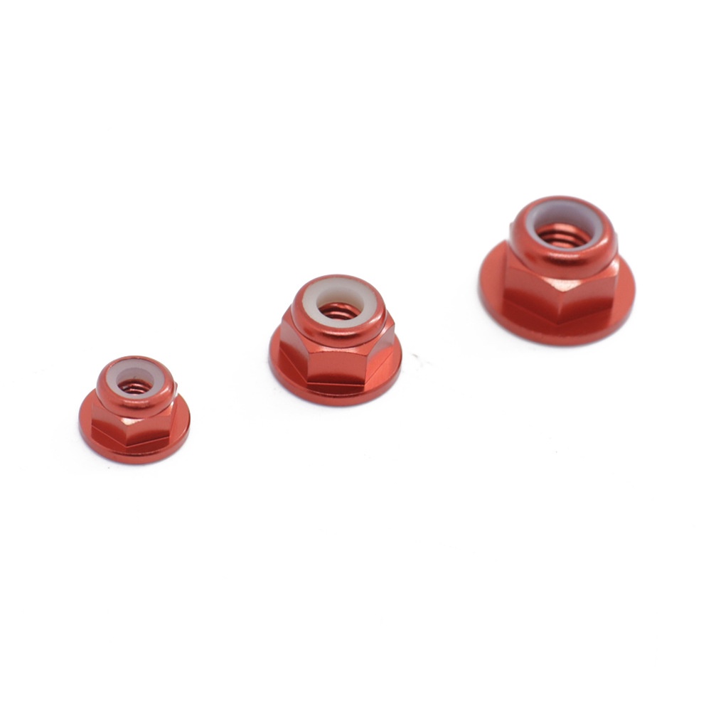 Đai Ốc Khóa Hợp Kim Nhôm Nhiều Màu RC M3 M4 M5