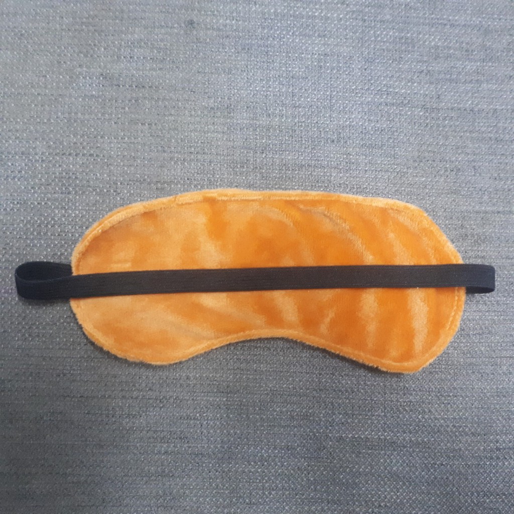 bịt mắt ngủ trưa văn phòng - nâu nhạt