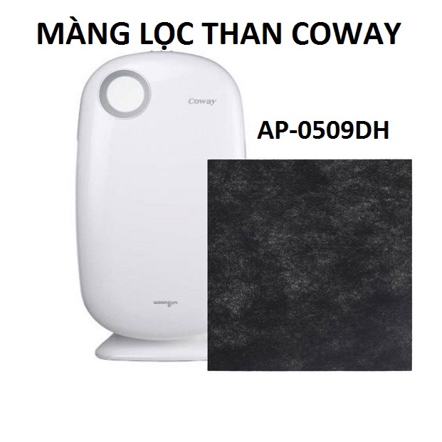 MÀNG LỌC THAN HOẠT TÍNH COWAY AP-0509DH ( 1set/2tấm)