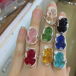 Nhẫn bạc tỳ hưu đá