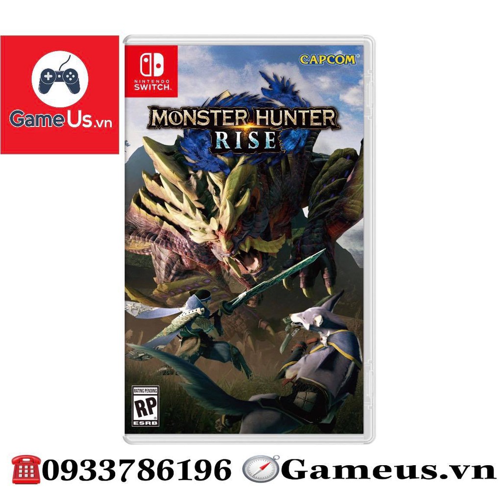 Game Nintendo Switch : Monster Hunter Rise Hệ Us