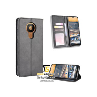 Bao da dạng ví Nokia 5.3 Luxury Leather