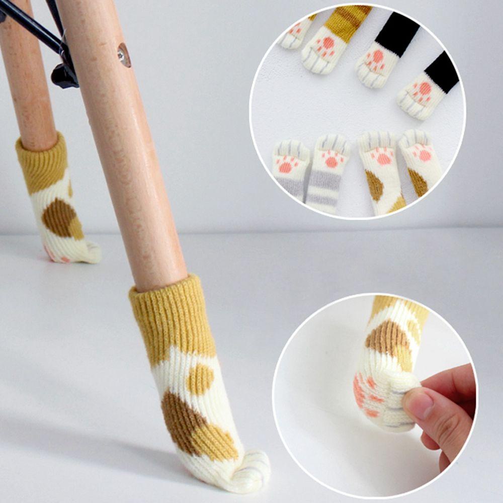 Bộ 4 Vỏ Bọc Chân Ghế Chống Trượt Chống Cào Xước Tiện Dụng