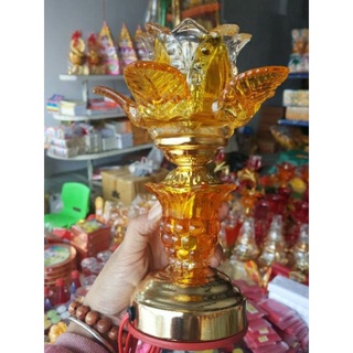 Đèn Thờ Thuỷ Tinh Pha Lê Cao Cấp ( 2 chiếc )