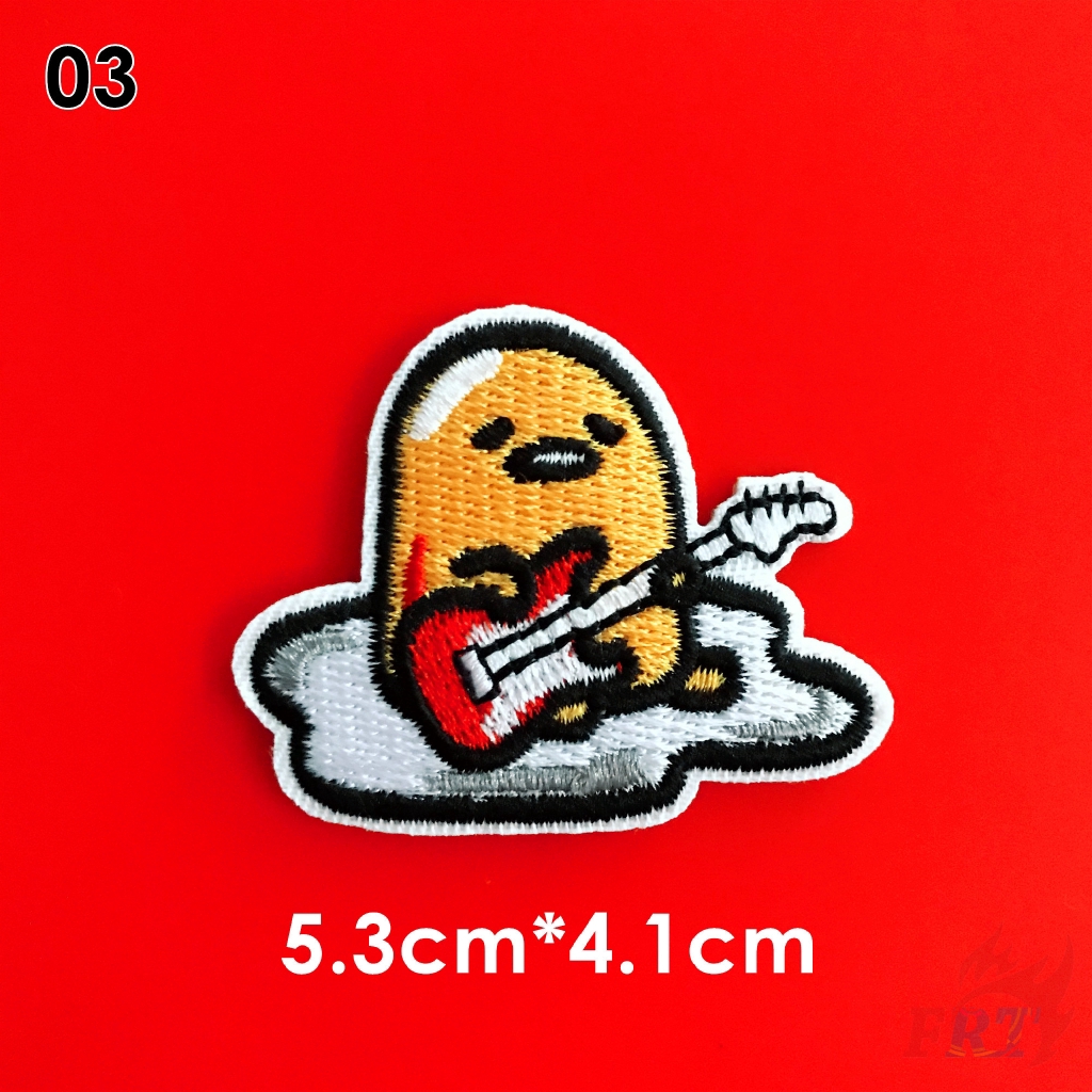 1 Miếng Dán Ủi Thêu Hoạt Hình Gudetama - Series 02