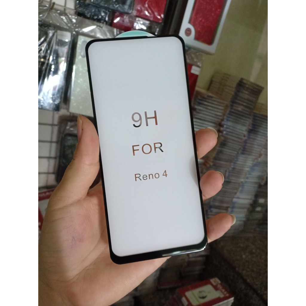 Kính cường lực 5D Xịn full màn Oppo Reno 4 cường lực full keo toàn màn chống vỡ, siêu bền