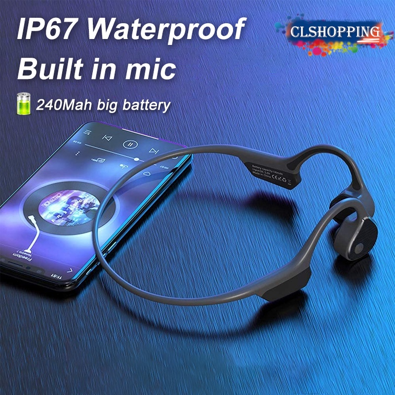 Tai Nghe Bluetooth Thể Thao Không Dây Chống Mồ Hôi Ip67