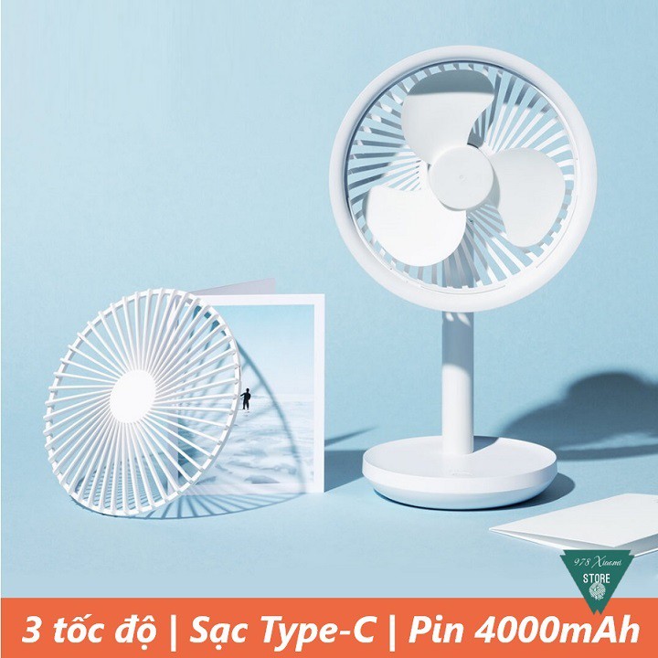 Quạt tích điện Xiaomi Solove F5 -Quạt mini để bàn SOLOVE F5