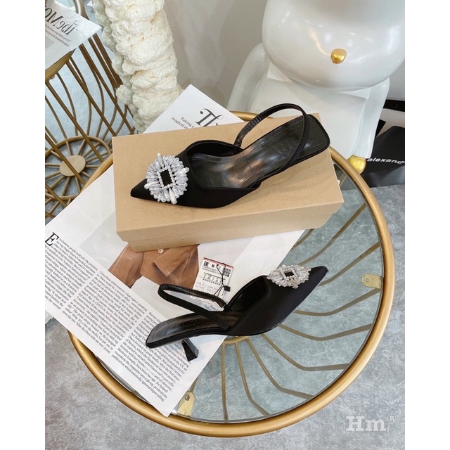 SALE LẺ SIZE Guốc Zara mặt đá