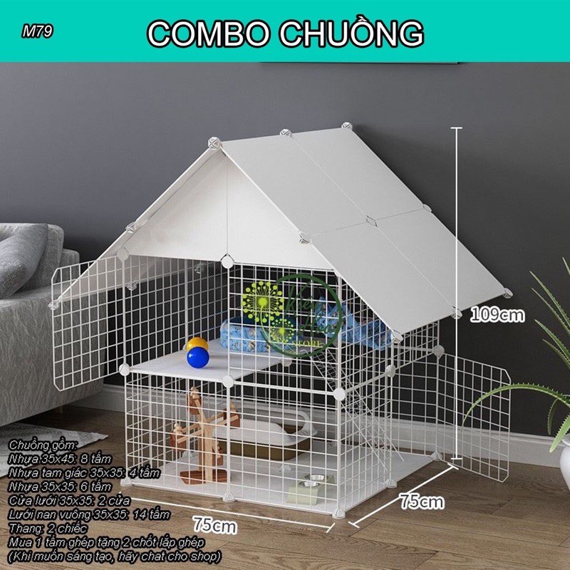 Lồng cho thú cưng : chuồng chó, chuồng mèo siêu tiên ích