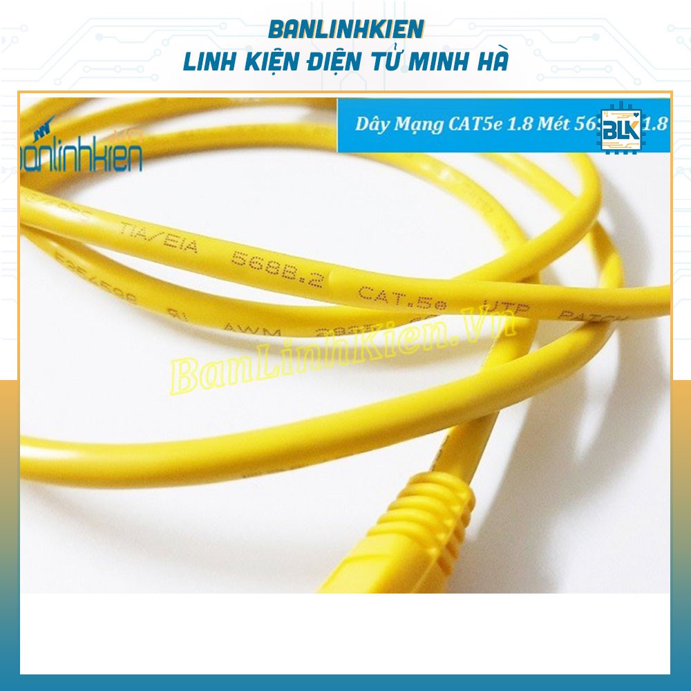 Dây Mạng CAT5e Dài 1.8 Mét