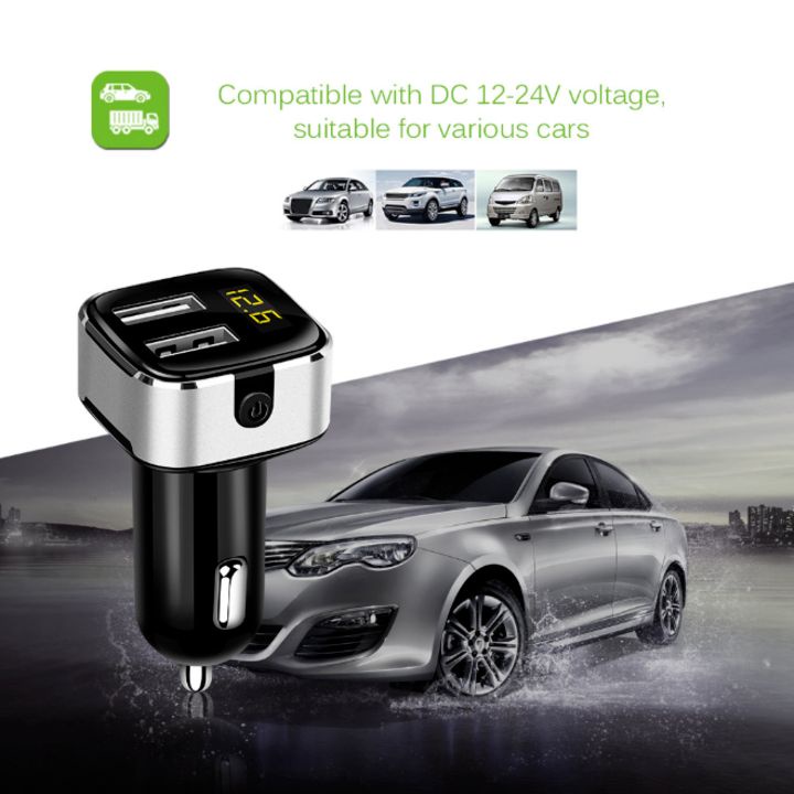 [GIÁ SỐC - HÀNG CHÍNH HÃNG] Tẩu sạc ô tô, thương hiệu Hyundai HY-39 Cổng sạc USB kép, công suất 18W