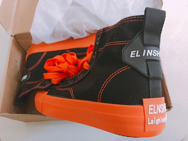 Giày Ulzzang Orange🧡🧡nam, nữ dáng CV-Fullbox