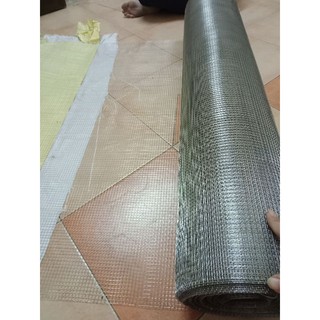 CUỘN LƯỚI HÀN inox 304 ô vuông 5mm/ 12mm/20mm (  nguyên cuộn dài 30m.. Có khổ rộng 1m -1,2m-1,5m)