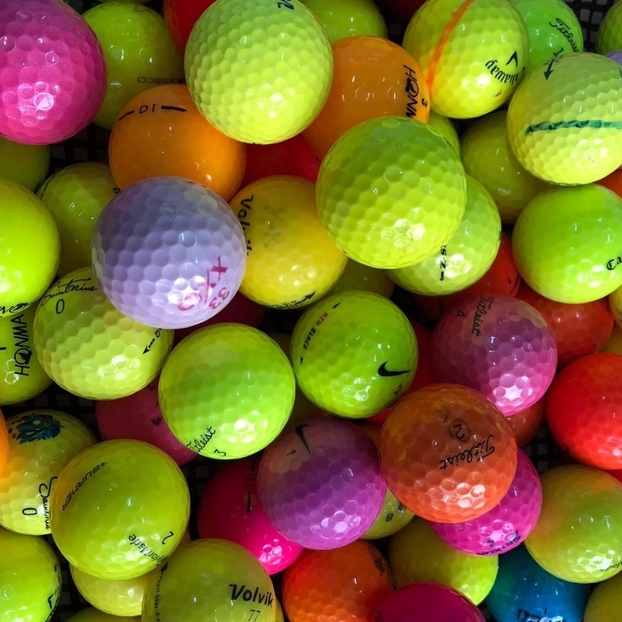 Bóng Golf màu cũ - Hàng chính hãng các thương hiệu