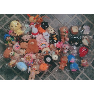 Set Thú bông nhí móc khoá siêu cute 15k