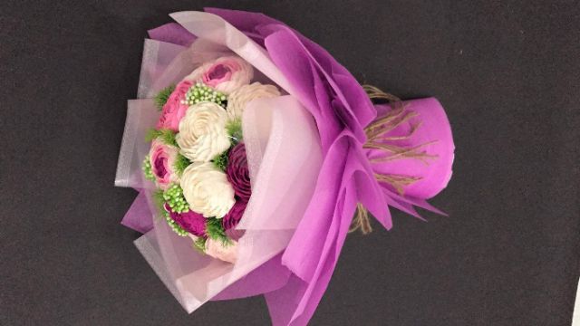 XẤP GIẤY LỤA GÓI HOA