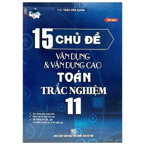 Sách - 15 Chủ Đề Vận Dụng &amp; Nâng Cao Toán Trắc Nghiệm 11