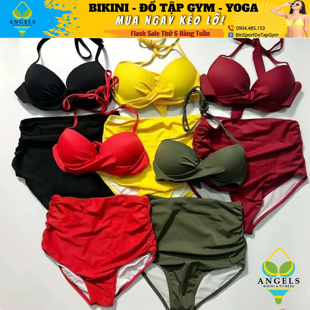 Bikini Hai Mảnh 1 Dây Cạp Cao Nhiều Màu Siêu Hot BHV018 | WebRaoVat - webraovat.net.vn