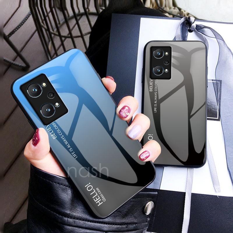 OPPO Ốp điện thoại kính cường lực PC viền TPU cho REALME GT REALMEGT NEO 2 2T NEO2 4G 5G REALME GT MAVEL PHONE GT NEO 2